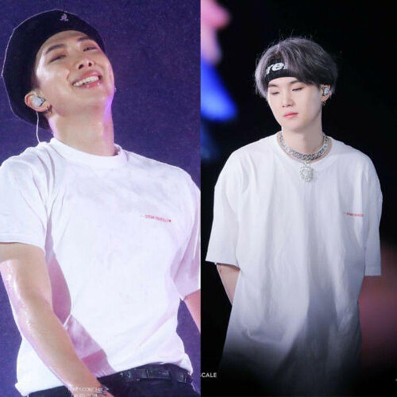 Bts Kpop Tshirt Love Speak Yourself Concert Tshirt Casual Tee Jk Rm Tops Jimin