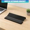 Anti Slip Silicone Base Keyboard Holder with Wrist Pad Stability And Secure Placement On Smooth Desktops For Users