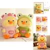Adorable Frog Duck Piggy Duck Plush Toy For Children's Gifts And Home Decorations
