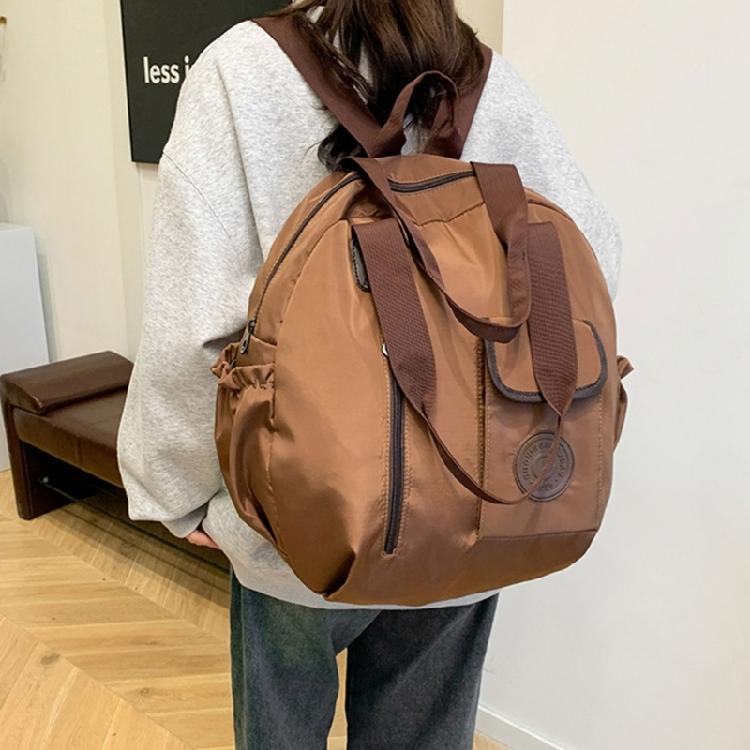 Travel Nylon Backpack with Spacious Storage Space Outdoor Travel Shoulder Bag School Bags for Organized and Easy Access