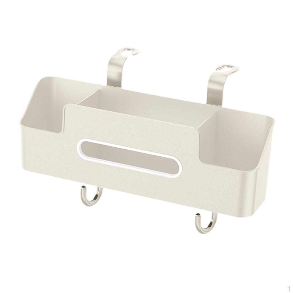 Seat Back Storage Box Backseat Organizer Multifunctional Hanger Cup Holder