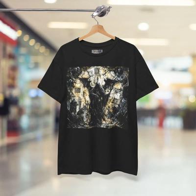 Ausgefallenes Gothic T-Shirt Einzigartiges Streetwear Vintage Herren Top Für Den Alltag Grafik Unisex Bequem Weich