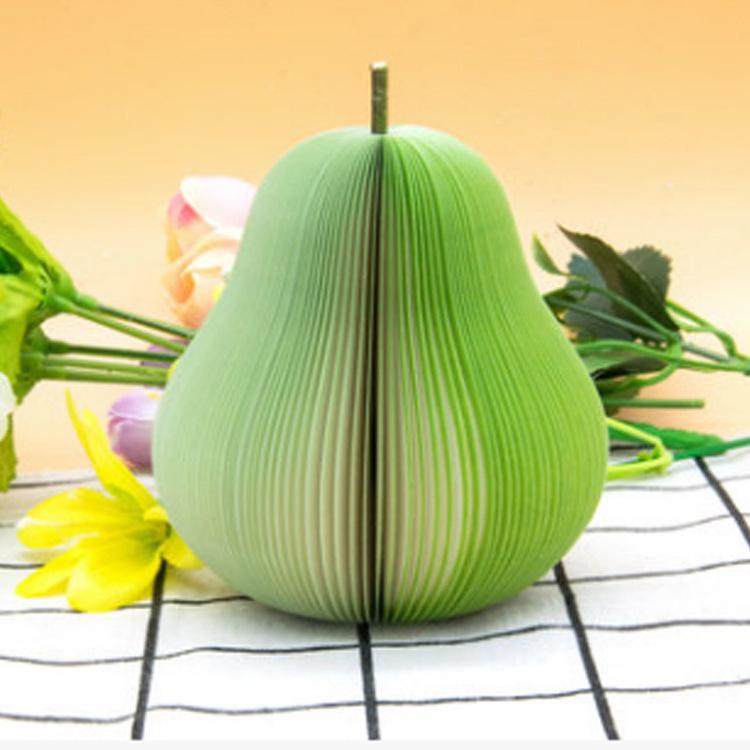 Creative Stationery: Reusable Fruit & Vegetable Sticky Notes for Students & Professionals