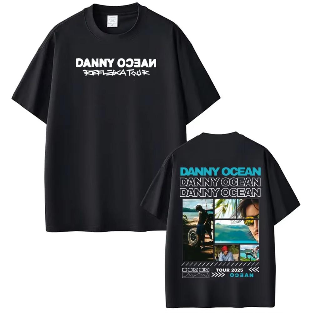 

Rapper Danny Ocean Reflexa Tour 2026 Graphic Tees Unisex WoUINISEX Clothing Harajuku Hip Hop Tshirts Cotton Casual Short Sleeve TShirt 3XL