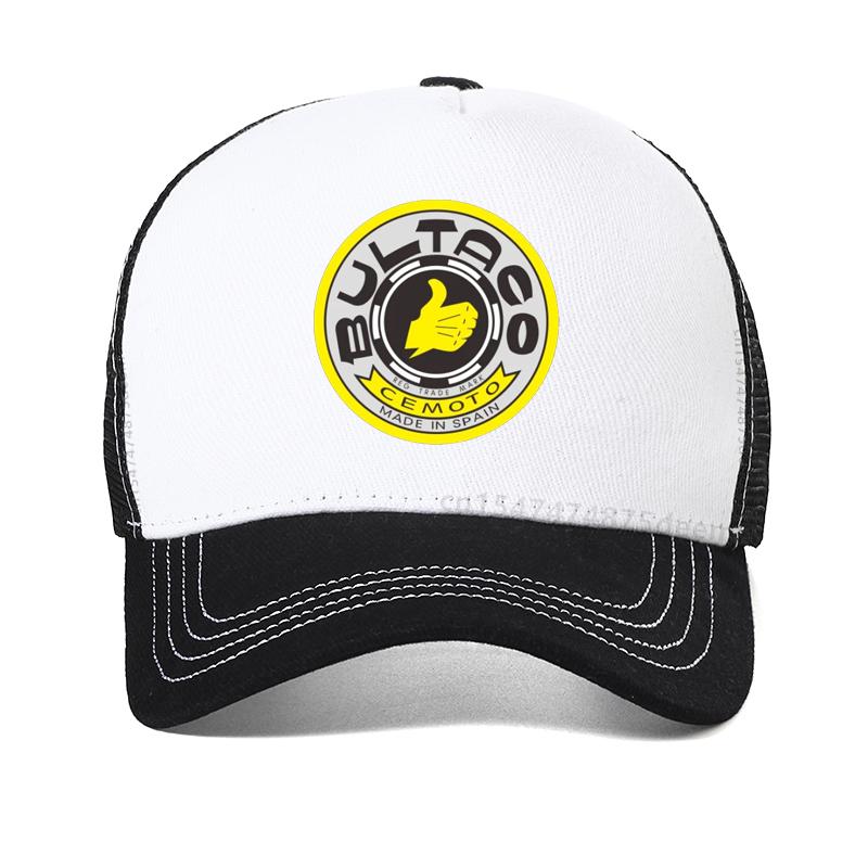 Bultaco Cemoto Motorcycles men hat summer fashion brand baseball cap casual cool Mesh breathable Snapback hats Garros