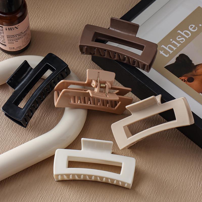 Resilient Silicone Shark Clip for Women - 2025 High-End, Durable, Drop-Proof Hair Accessory