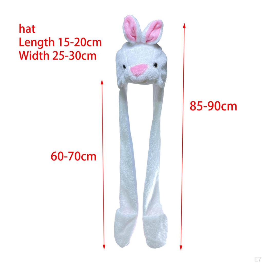 3 in 1 Animal Hat Gloves Scarf, Halloween Fancy Dress Winter Warm Soft Cosplay Photo Props Costume