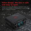 2 Layer Hard Case Storage Box Carrying Case Waterproof Portable Travel Suitcase For Gopro Hero13/12/11/10/9 Camera Accessories