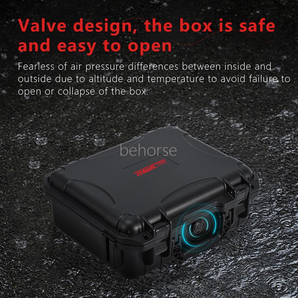 2 Layer Hard Case Storage Box Carrying Case Waterproof Portable Travel Suitcase For Gopro Hero13/12/11/10/9 Camera Accessories