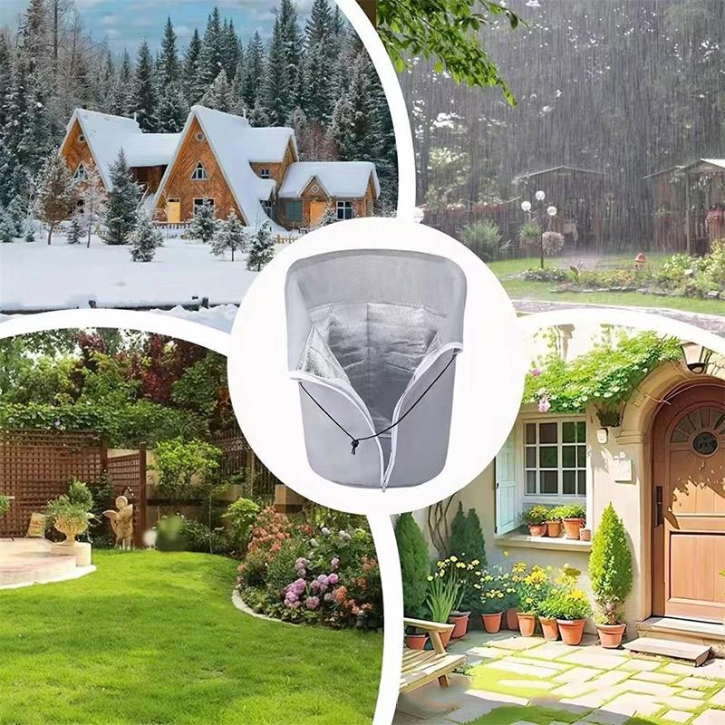 Winter Pflanzenschutzhülle Frostschutzsäcke Outdoor Garten Strauch Bäume Topfpflanzen Schutz Oxford Stoff Frostschutz Warme Abdeckung