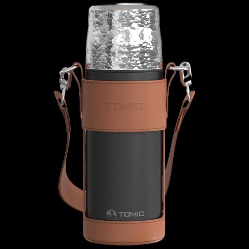 TOMIC Ceramic Lined Tea Infuser Thermos