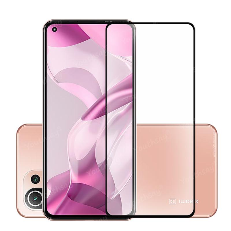 For Xiaomi Mi 11 Lite 5G NE Glass For Mi 11 Lite 5G NE Tempered Glass Full Cover Screen Protector Film For Xiaomi 11 Lite 5G NE