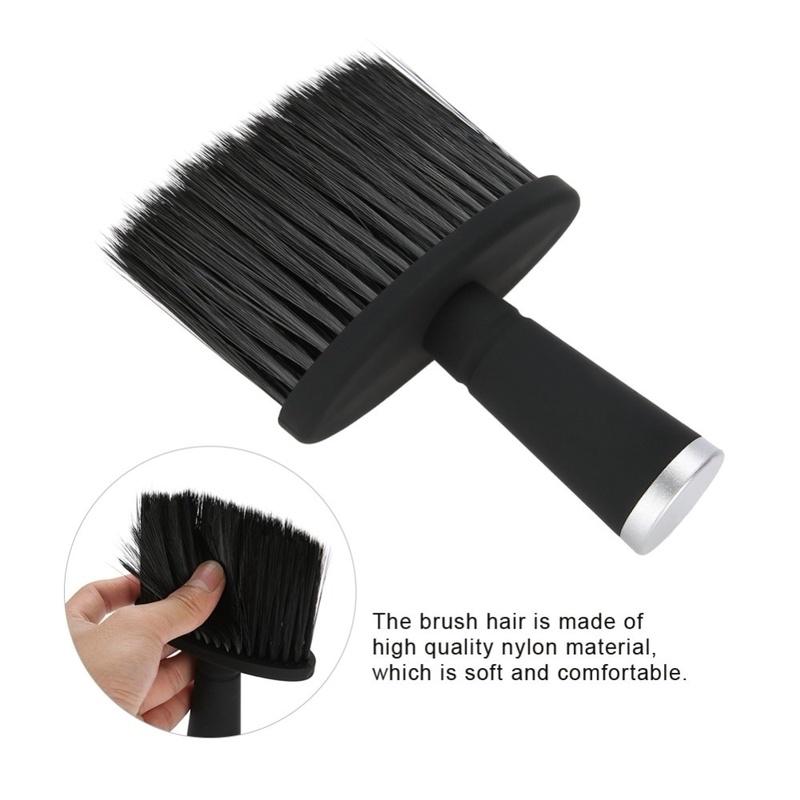 Soft Hair Brush Neck Face Duster Hairdressing Hair Cutting Cleaning Brush for Barber Salon Hairdressing Styling Tools