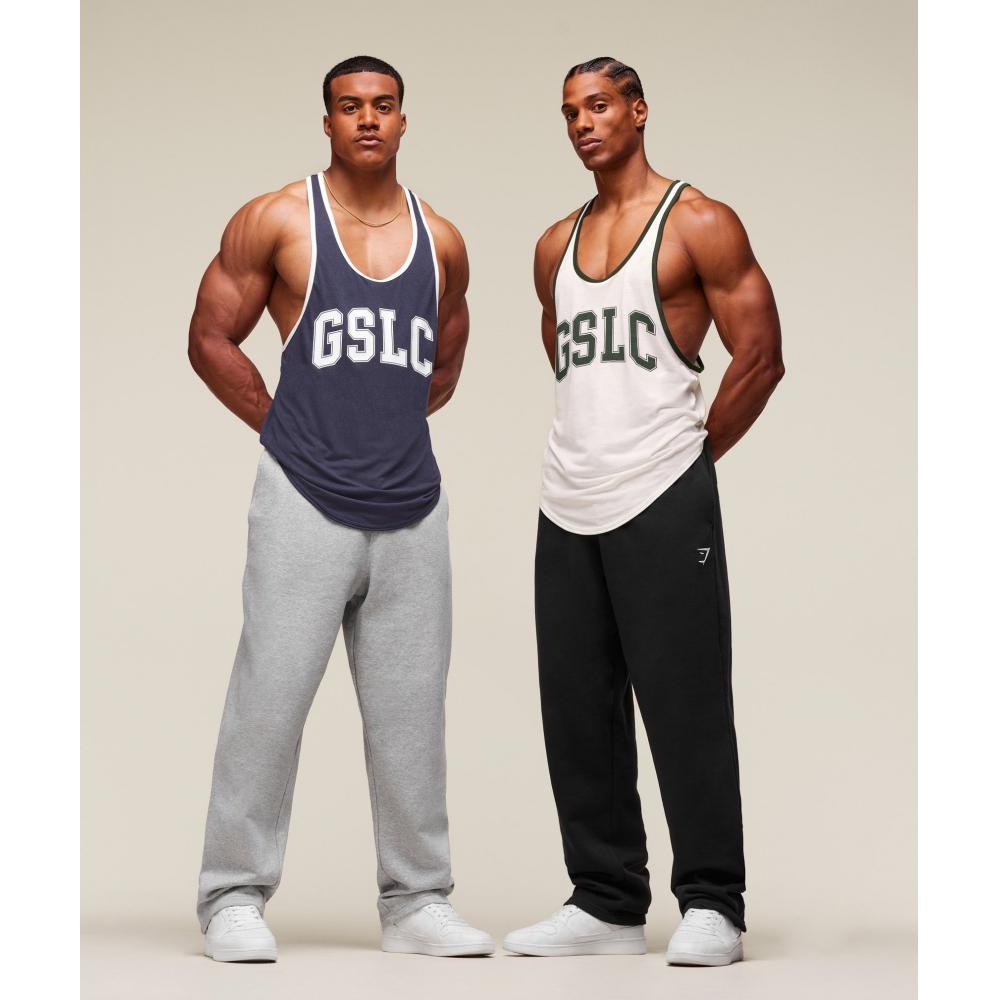 Gymshark Gslc Ringer stRinger Heavy Blue A2c1l Uctn