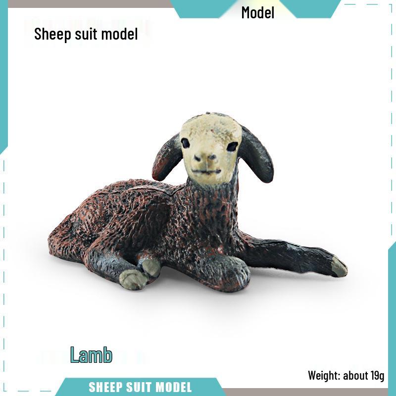 Cross-Border Simulation: Children s Cognitive Toy - Black Sheep, Goat, Lamb Models