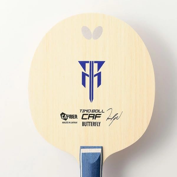 Table Tennis Racket with Table Tennis Sticker Butterfly Timo Boll CAF - (ST)
