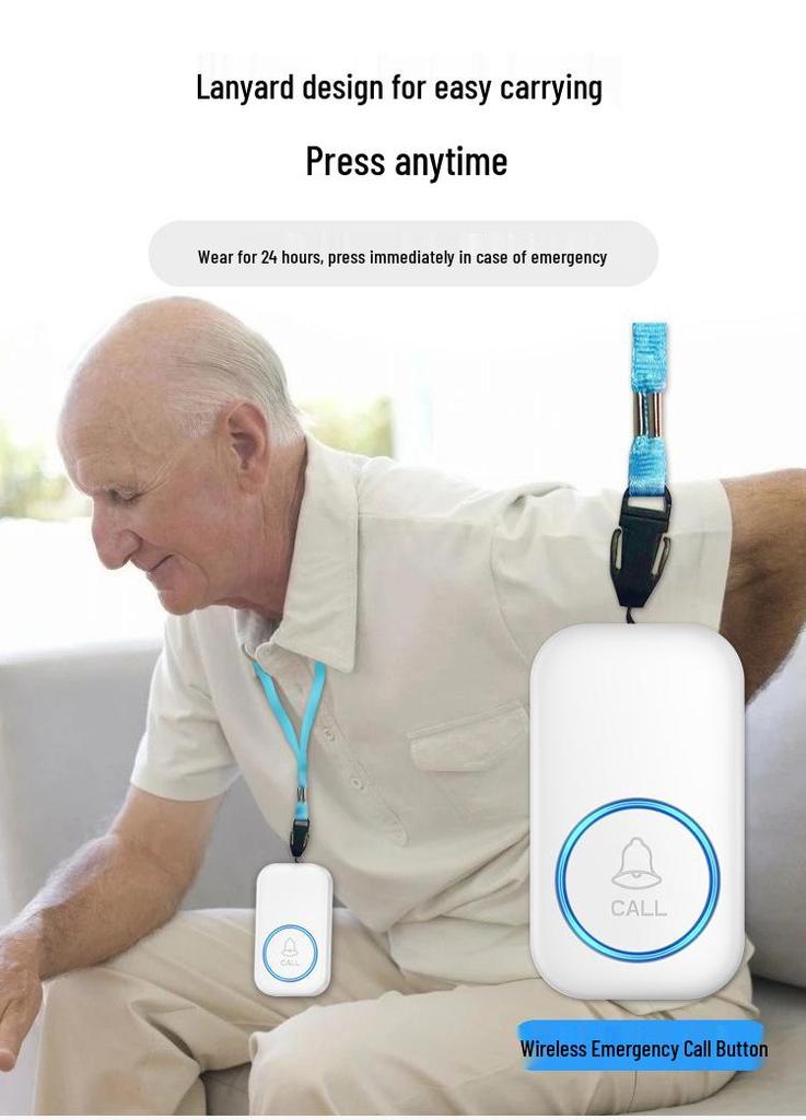 Wireless SOS Call Button for Elderly Care