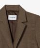 LACOSTE Women'S Wool Blended Slim Jacket Bf732E-56N Six