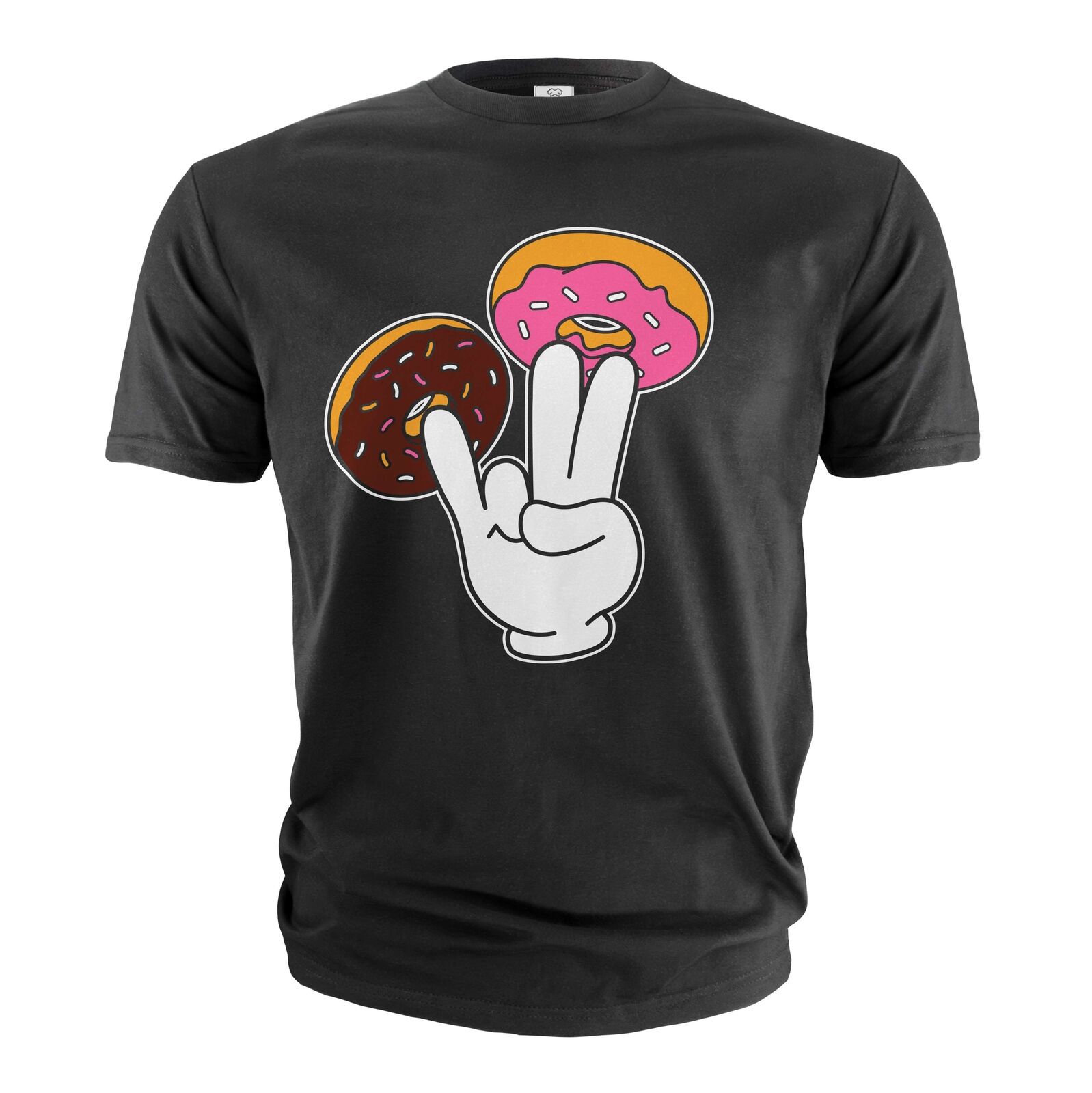 

Men s Funny Donut Fingering Shirt Adult Humor offensinve double meaning tee XL