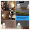 PIR Motion Sensor Under Cabinet LED Kitchen Lights Battery Night Lamp Stairs/Closet/Wardrobe Lighting LED Puck Lights Warm White