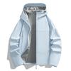Unisex Soft Shell Trekking Jacket: Windproof, Waterproof Hooded Outerwear for Men, Ideal for Mountaineering and Outdoor Activities.