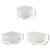 1set/3pc Soap Dish Soap Holders With Sponges Insert, NonSlip Travel Soap Case For Camping Gym Bathroom Storage Box