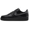Nike Air Force 1 '07 'Triple Black Croc' (Unisex) Black / Metallic Dark Grey Skate Shoes IV6306 010