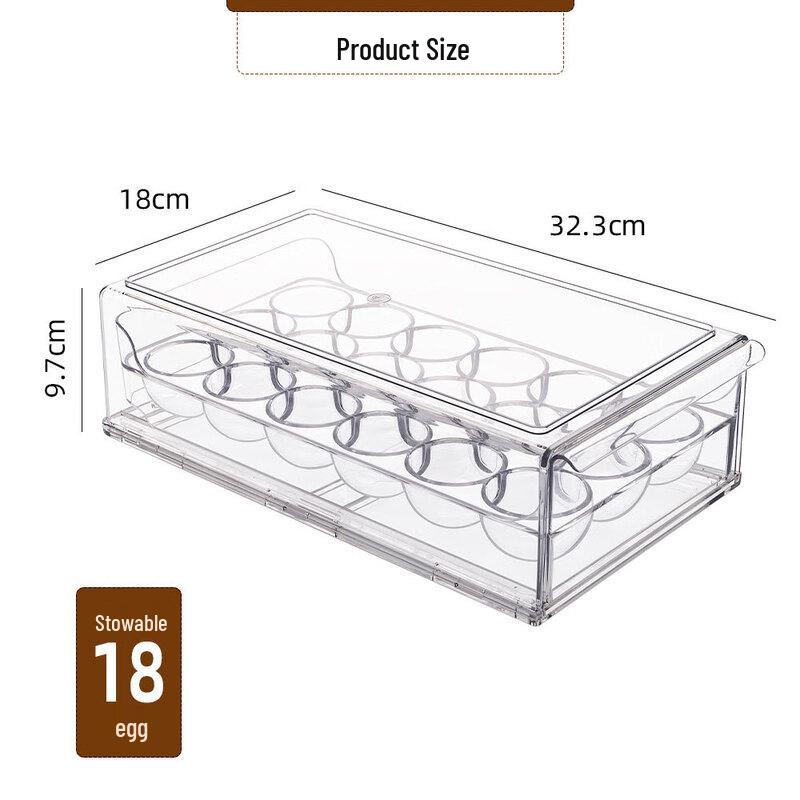 Drawer-Type Refrigerator Egg Storage Box
