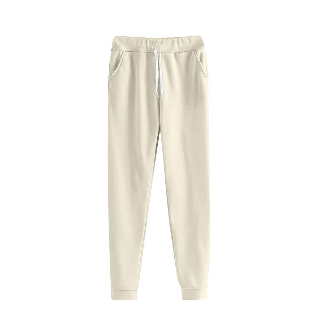 Damen Mode Farbe Langarm Langhose Sport Zweiteiliges Set