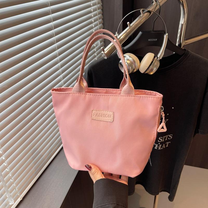 Summer Simple Casual Hand Bag New Mobile Phone Small Square Bag Versatile Shopping Handbag Lightweight Cloth Bag