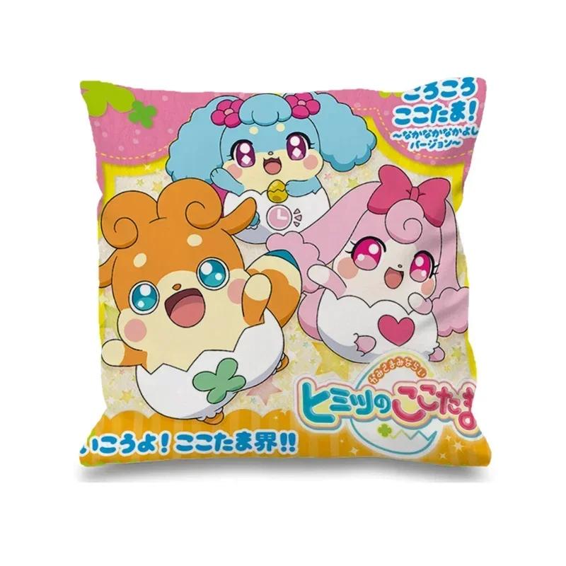 Child Pillowcase Himitsu No Cocotama Decorative Pillows Decor Home Cushion Covers X Anime Pillow Cases for Bed Sofa Sets