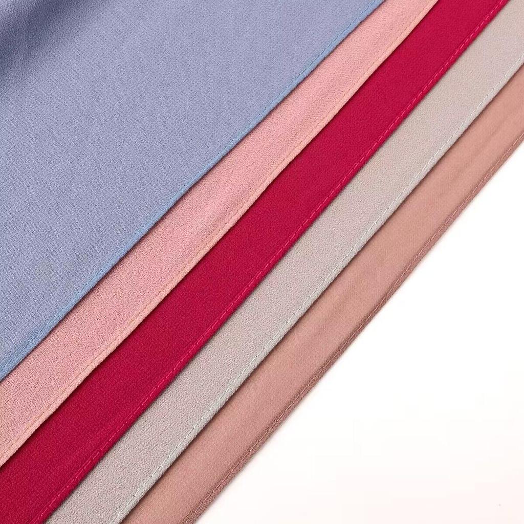 High-Quality Ethnic Pearl Chiffon Headscarf & Shawl