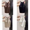 Womens Summer Cotton Tank Top With Embroidered 3d Pattern For Casual Wear