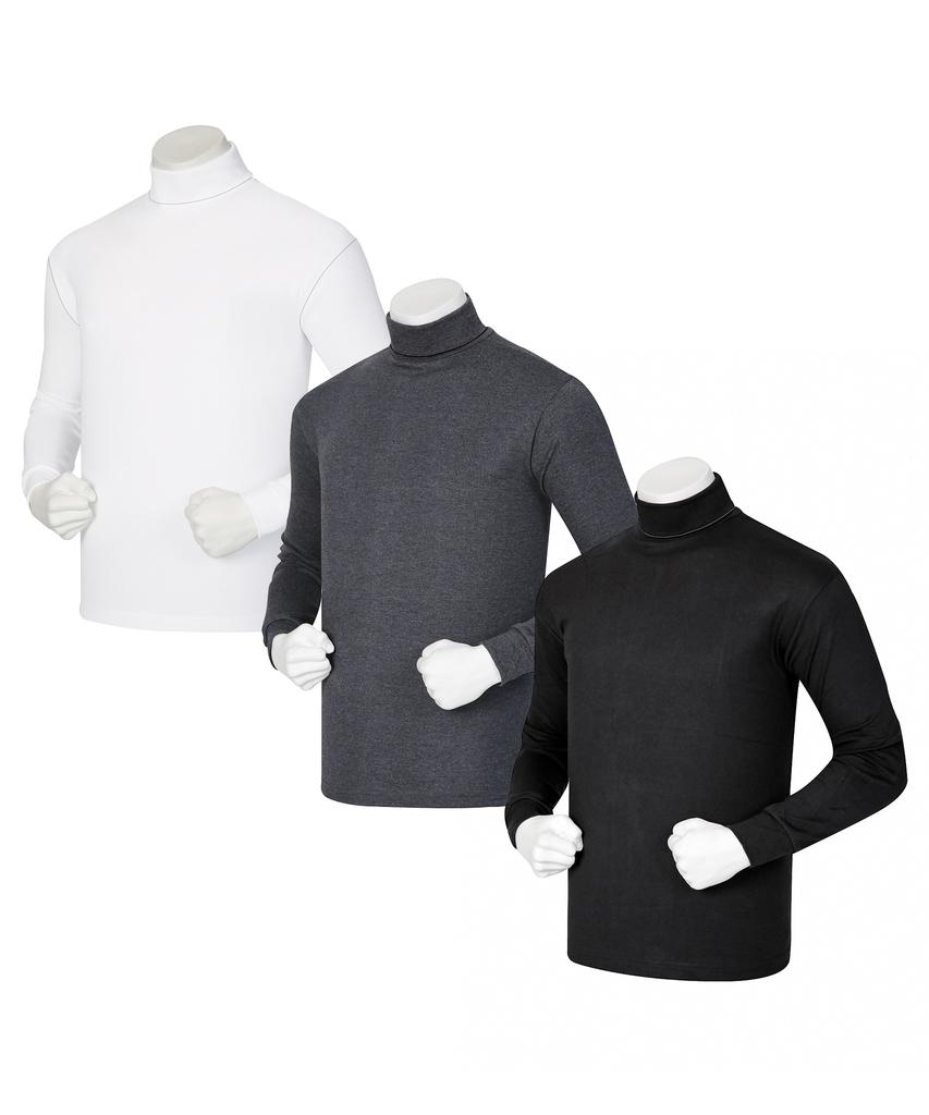 Yunilegseu Reversible Turtleneck T-Shirt (3 Colors)