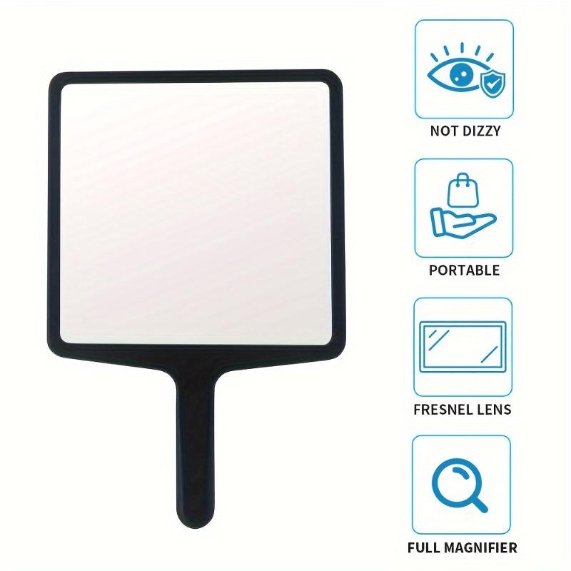 5X Flat Magnifying Glass, Made of Fresnel Lens, Can Be Used To Observe Small Objects. It Has A Easy and Fashionable Shape. It Is An Excellent