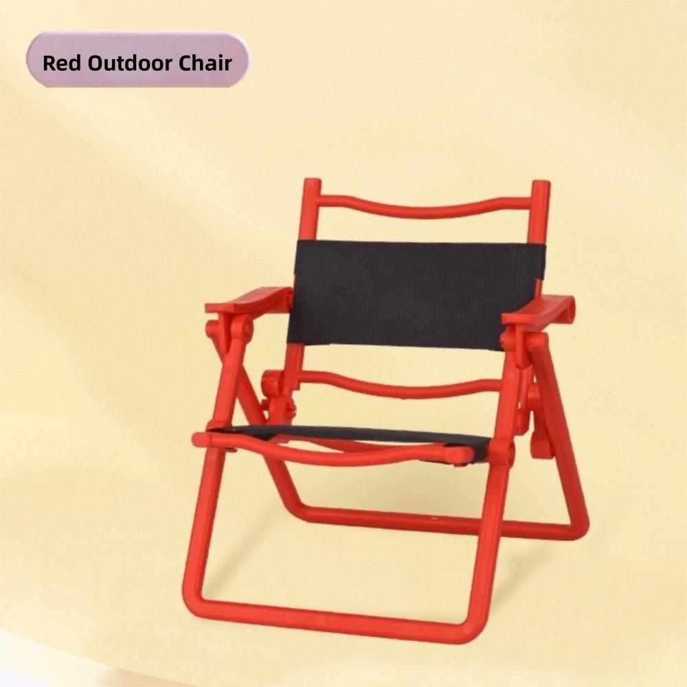 Folding Design Mini Furniture Model Model Chair Dollhouse Furniture  Dolls Accessories