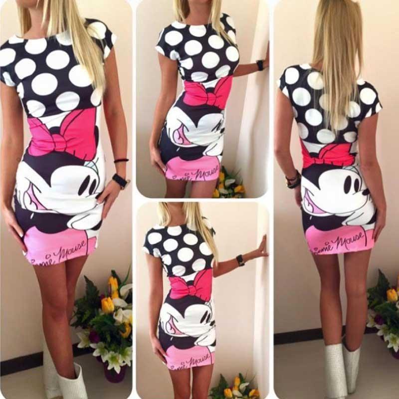 Elegant British Style Floral Print Mini Dress Milk Silk Bodycon Mid-length Dress