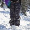Men's and Women's Ski Pants Winter Camouflage Outdoor Waterproof Windproof Thickened Warm Thickened Snowboard Double Snowboard Ski Suit Pants