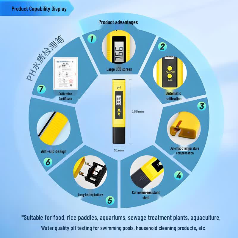 Honggong High-Precision pH Meter (CN version)