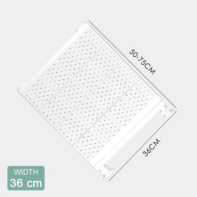 Регулируемый органайзер полка для хранения пластиковая стойка полка для хранения в шкафу сделай сам экономия места полки для гардероба держатель для кухонного шкафа 1859₽