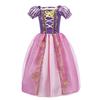 Girls Cosplay Frozen Elsa Anna Dress Children Rapunzel Jasmine Mermaid Princess Carnival Kids Pageant Disguise Costume