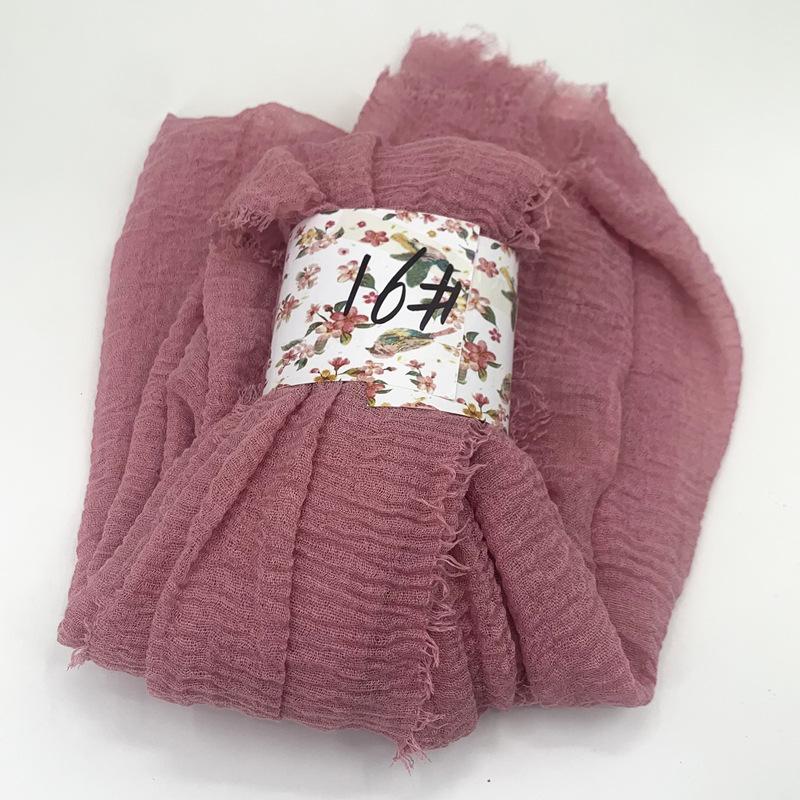 Women Cotton Scarf New Summer Girls Solid Color Sunscreen Thin Scarves Soft Shawl Foulard Viscose Spring Lady Wrap Shawls