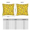 Yellow Rubber Duck Pillow Case Design Pillow Cover For Sofa Bedroom Home Decor Cute Funny Pillowcases