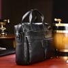 Brand Fashion Designer Leather Messenger Briefcase Men's Business Bags IPad Computer Bags 2026 Hot Fashion Male HandBag Tote Bag