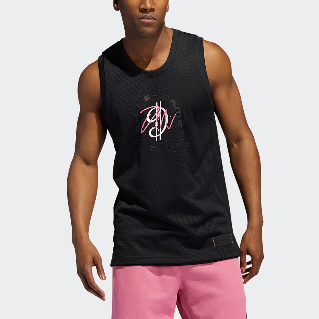 adidas Dolla Ep Breathable Basketball Sports Vest Men Tops Black H50845