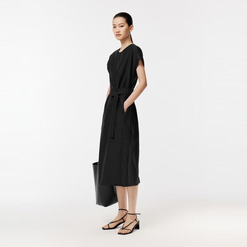 LESS 2024 Summer Casual Sleeveless Round Neck Dress