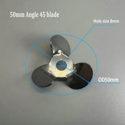 1pcs Laboratory 304 Stainless Steel Three-leaf Type Stirring Paddle (Mixed Blade or Rod) Chemistry Accessories