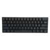 61 Key Wired Mechanical Keyboard LED Backlit Gaming Keyboard with Blue Switch for Computer
