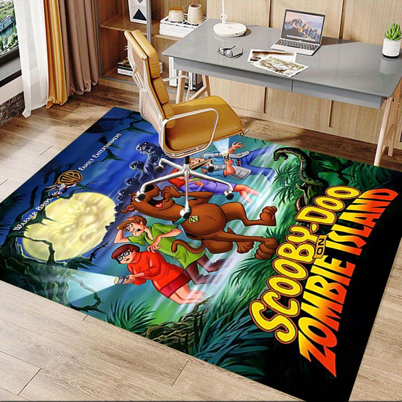 1PC Scooby-Doo, Zombie Island Extra Large Non-Slip Floor carpet, Office, family, bedroom, Studio - Large Area Rug Indoor Rugs1138A