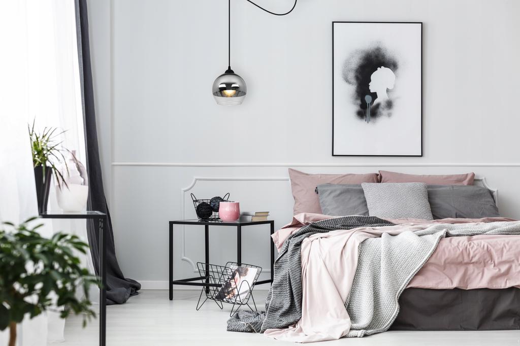 ELEGANT CHROME LED SPIDER HANGING LAMP